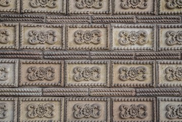 background of old and decorative wall