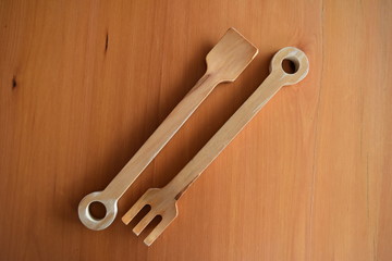wooden cutlery
