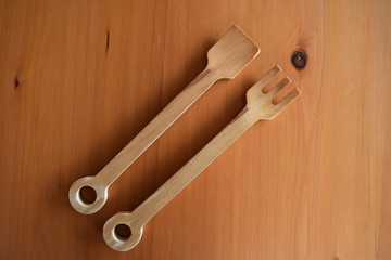 wooden cutlery