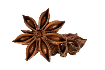 Anise isolated on white background