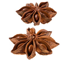 Anise isolated on white background