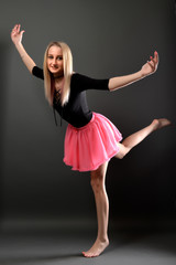 Female ballet dancer