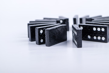 Dominoes Positioned in a Circle