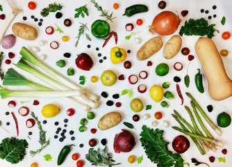 Fruit and Vegetable Spread