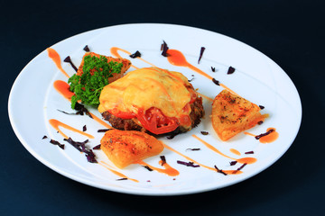 Elegant meat dish.