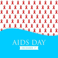 World Aids day. Aids awareness campaign poster - 139770867
