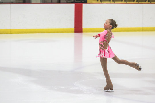 Young figure skater