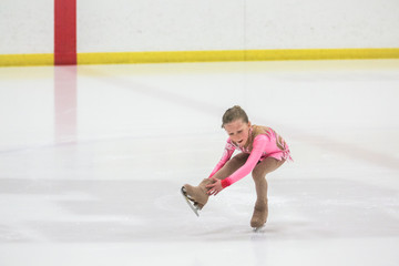 Young figure skater