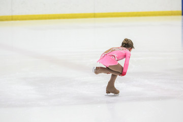 Young figure skater