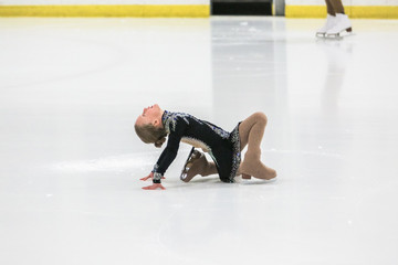 Young figure skater