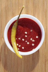 Chili Sauce Peperoni Dip