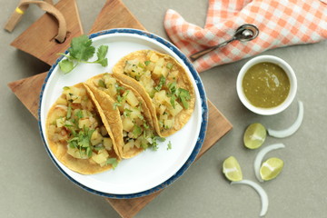 Tacos de papa