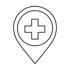 Obraz premium pin location with switzerland flag vector illustration design