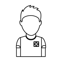 switzerland team player soccer vector illustration design