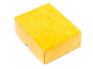 Cardboard wood texture box for storage delivery shipment or moving