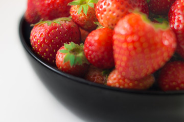 Strawberry isolated on white background