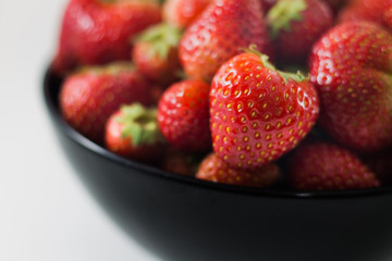 Strawberry isolated on white background