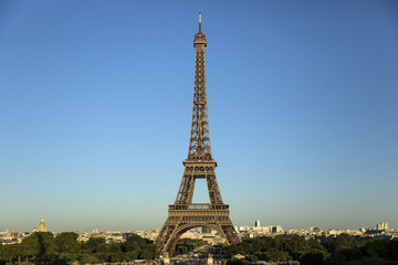Paris cityscape with Eiffel Tower
