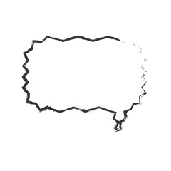 skecth bubble speech dialog vector illustration eps 10