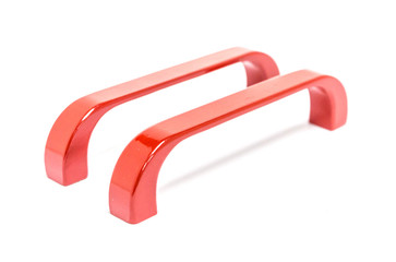 Furniture Handles red on white background