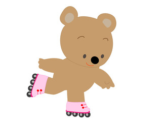 狸のローラースケート