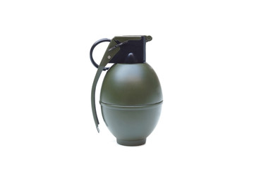 A hand grenade isolated