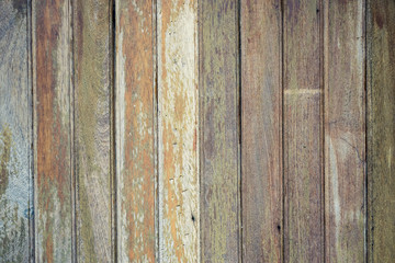 Old wood plank wall for design and decoration
