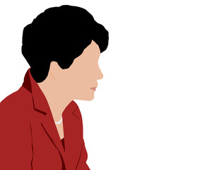 03 MAR, 2017 : Illustration of President of South Korea Park Geun-hye