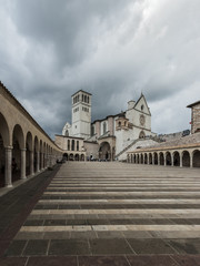 Fototapeta na wymiar Kathedrale von Assisi - San Rufino