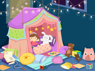 Indoor Camp Tent Toys