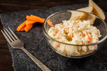 Fresh salad coleslaw