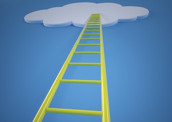 3d rendering of success concept