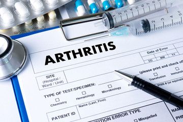 Obraz premium ARTHRITIS medical examination medicine, health and hospital