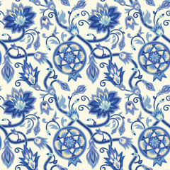 Abstract seamless vintage pattern