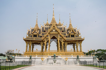 Fototapeta premium Thai architectural very beautiful and high value.