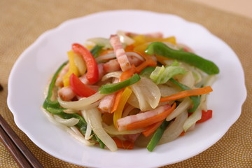 野菜炒め