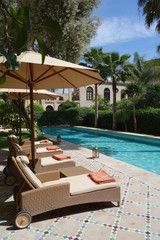 Moroccan swimming pool