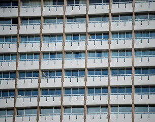 windows in high-rise building background