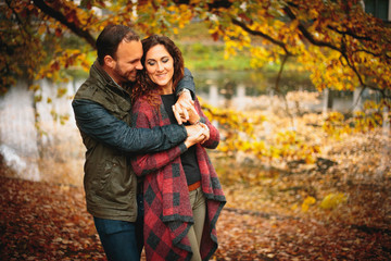 Fototapeta premium Love, Relationship and a wonderful moment