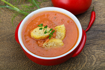Gazpacho tomato soup