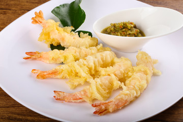 Prawn tempura