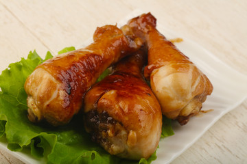 Teriyaki chicken legs