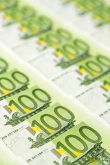 Einhundert Euro-Geldscheine