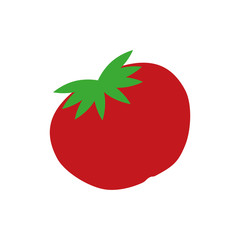 Tomato Fresh vegetable icon vector illustration graphic design