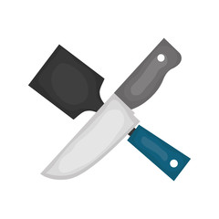 Kitchen utensil for cook icon vector illustration graphic design
