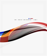 Fototapeta premium Business wave corporate background