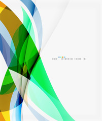 Business wave corporate background