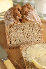 Irish wheaten bread a tradtional wholemeal soda bread