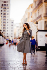 Naklejka premium Piękne życie z piękną dziewczyną