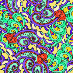 Color painted decorative abstract background